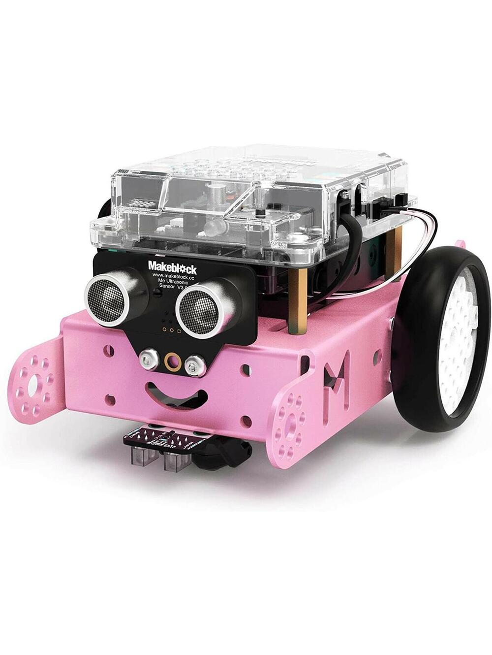 Makeblock mBot Robot Kit, DIY Mechanical Building Block, Pink Bluetooth Version